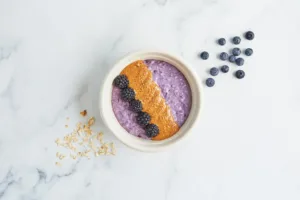 Wild Blueberry Overnight Oats