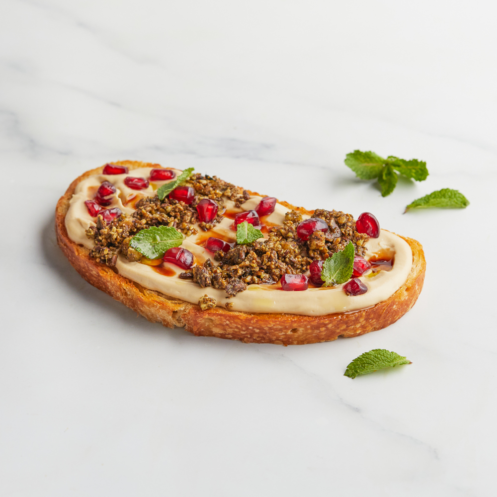 Nutty Labneh toast – Revised