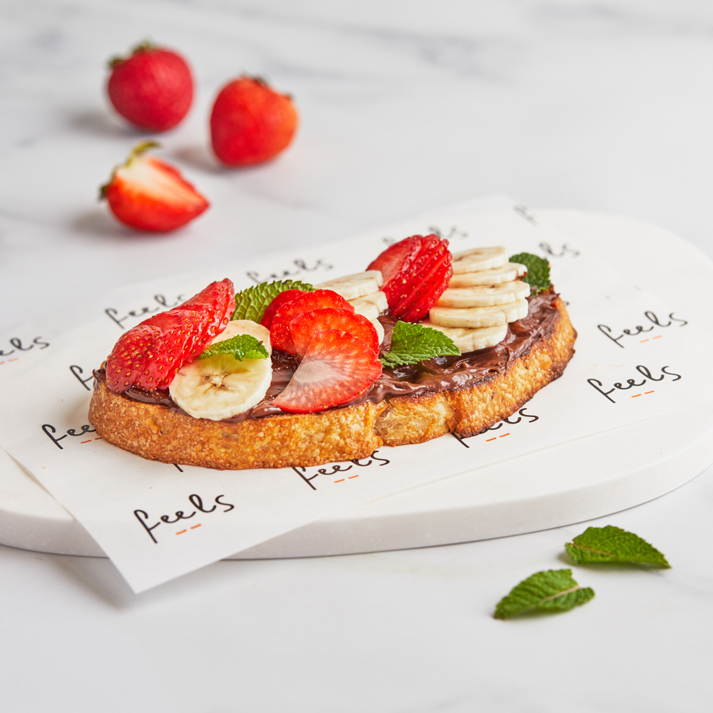 Vegan Nut-ella on toast